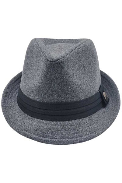 Uniquetrenders Luksuzni trilbi šešir za žene Kašmir tkanina Fedora
