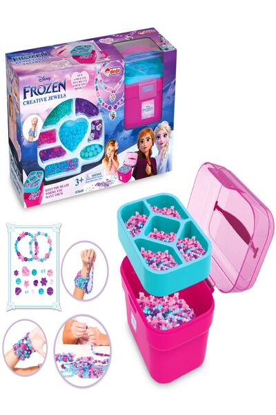 a v d a سلة مجوهرات فروزن إلسا الخرز تصميم مجموعة تصميم المجوهرات مع سلة