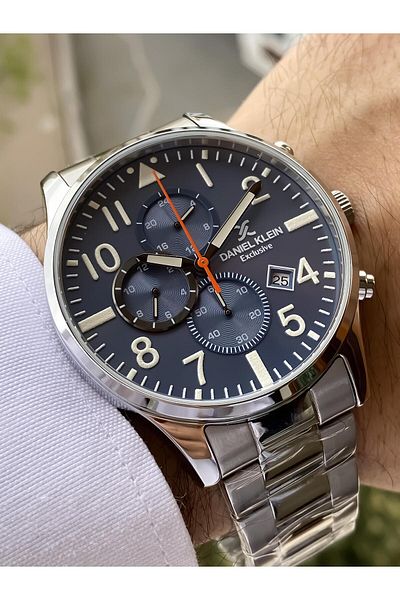Daniel Klein Men's Exclusive (New Model) Men's Watch Suitable for Sports and Stylish Use