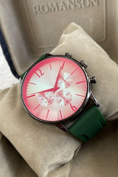 Leerybee Men's Silicone Quartrz Wrist Watch Kn-03