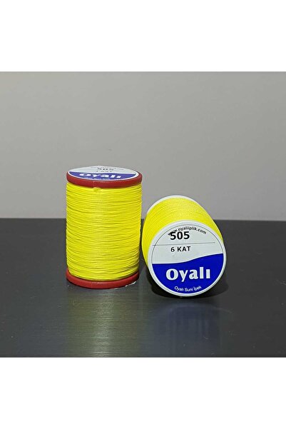 OYALI 4 Layers of Rayon Yarn Color Code:505 Yellow