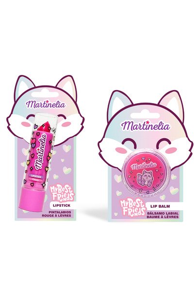 Martinelia World Blisters Kız Çocuk 2'li Ruj ve Dudak Balmı Seti