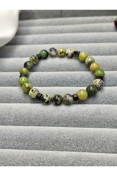 AURA Natural Stone Chrysopras Bracelet