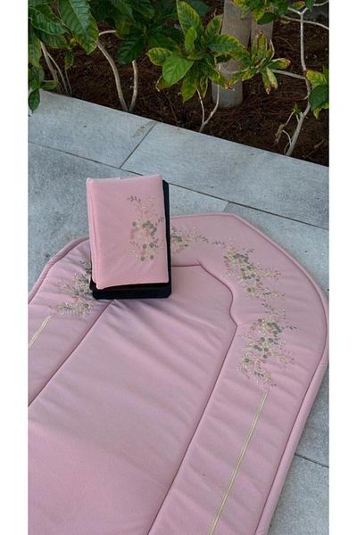 SALSABİL Pink carpet and Quran set