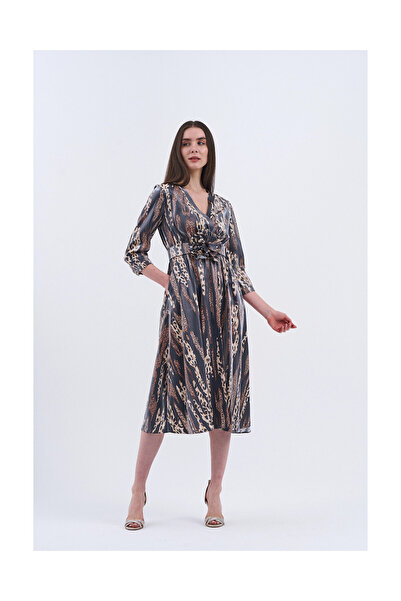 MODATALİKA Trend Kadın Şıklığın ve Zarafetin Buluştuğu Midi Boy Elbisemiz