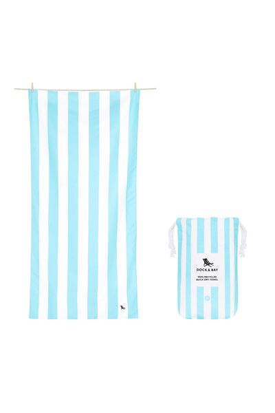 Dock & Bay Παιδική πετσέτα παραλίας Dock And Bay Cabana M Jumpsuit Blue