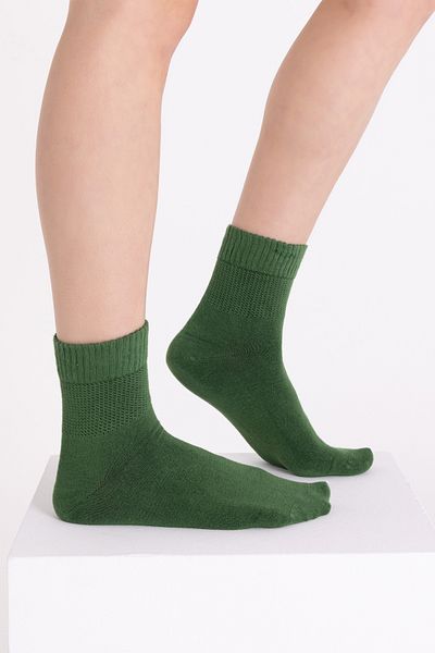 LOVE RAİN FASHİON Comfort Series 3-Piece Unisex Bamboo Organic Diabetic Daily Socks