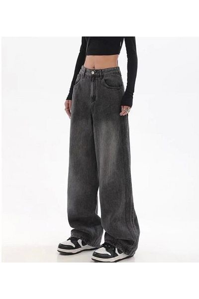 KOTOLOG Vintage Pofidi Black Baggy Jean - Γυναικείο Παντελόνι