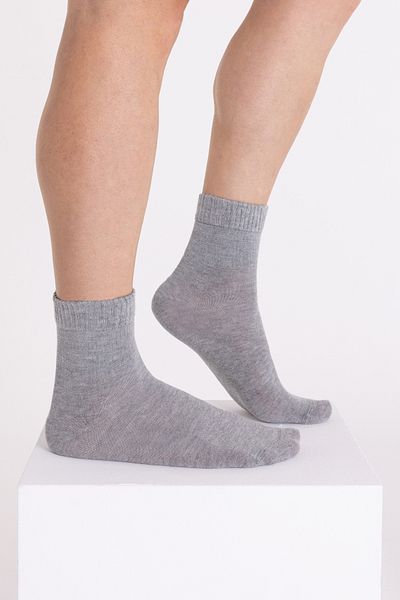 LOVE RAİN FASHİON Comfort Series 3-Piece Unisex Bamboo Organic Diabetic Daily Socks