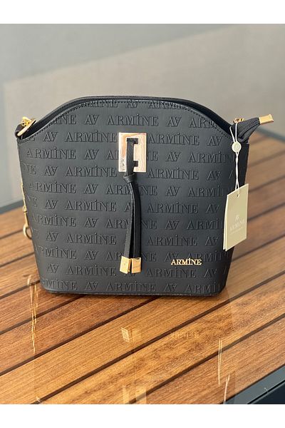 Armine Black Shoulder Bag