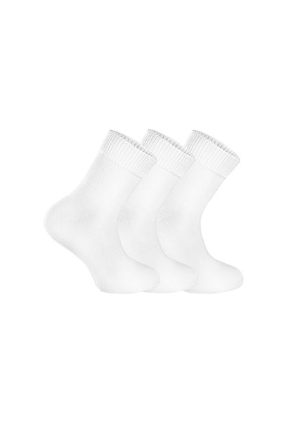 LOVE RAİN FASHİON Comfort Series 3-Piece Unisex Bamboo Organic Diabetic Daily Socks