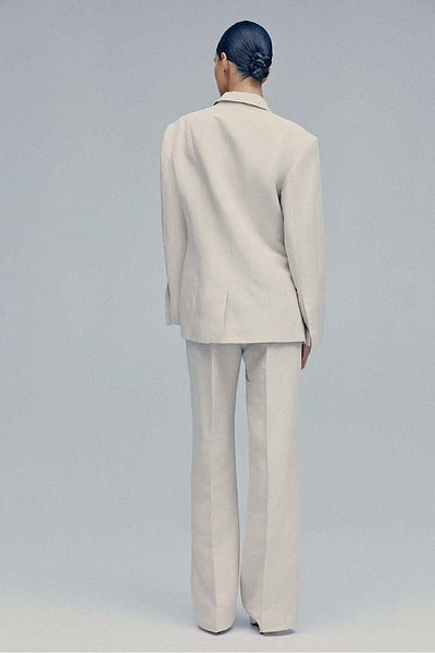 H&M Linen-blend trousers