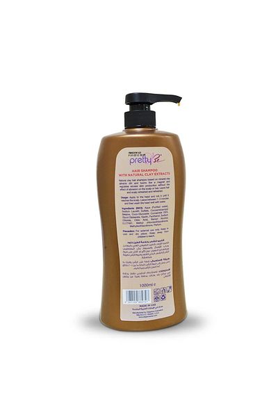 Pretty Pretty Bee Natural Clay Shampoo for All Hair Types, 1000ml
