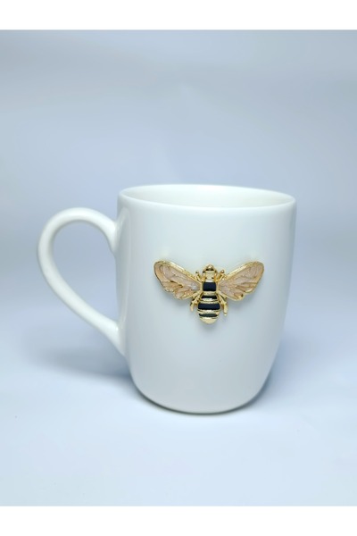 PARILTI HOME COLLECTİON كوب بورسلين على شكل نحلة