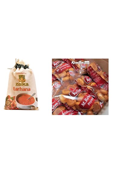 KEMTAT Kemalpaşa Peynir Tatlısı 2 Paket & ZAİKA Tarhana (2 Paket)