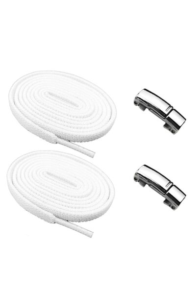 Mawrond Paslanmaz Krom Metalli, Manyetik, Elastik, Tak-Bırak Ayakkabı Bağcığı...