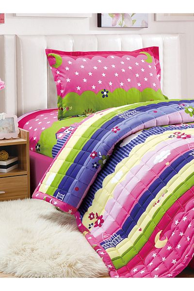 Generic Sleep Night, Kids Compressed 3Piece Comforter Set By Sleep Night, Single Size