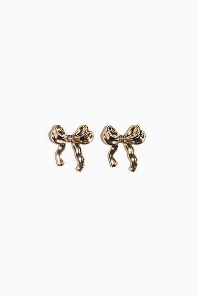 H&M Bow-shaped stud earrings