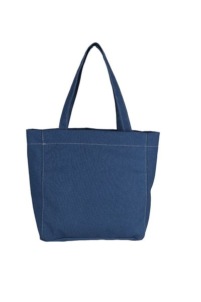 MUBO 2 Compartment Shoulder Bag with Embroidery Detail - Hand and Arm Design