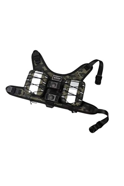 Floria Küçük ve Orta Irk Köpek Göğüs Tasması Çantası Su Geçirmez Yansıtıcılı Sırt Tasması Çantaları