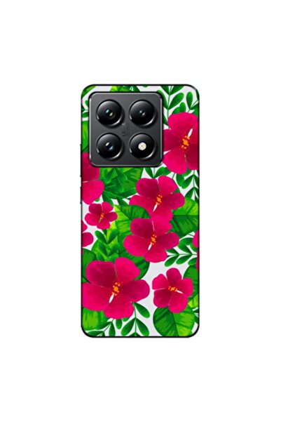 Zebana حافظة متوافقة مع هاتف Xiaomi Mi 14T Pro زهور الربيع 9 حافظة من السيليك...