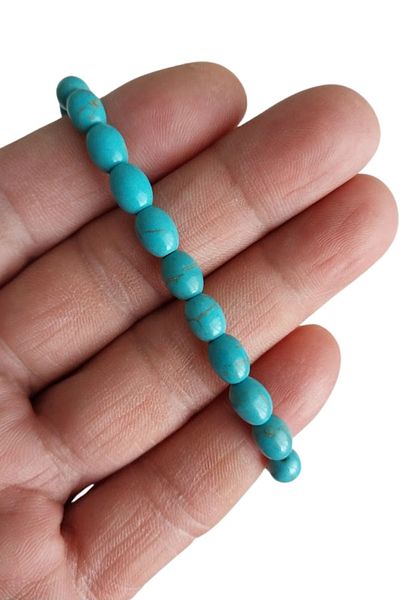 SEVENSLEEPERS Turquoise Turquoise-Like Natural Stone Bracelet - Children and Adults Unisex