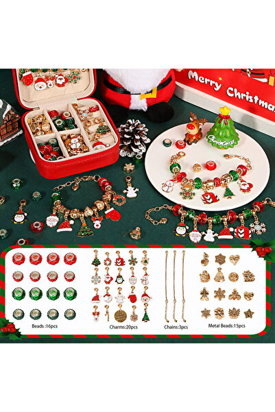 Choice مجموعة أخرى 21 CJN-01 لصنع أساور عيد الميلاد، مجموعة أنيقة لصنع المجوه...