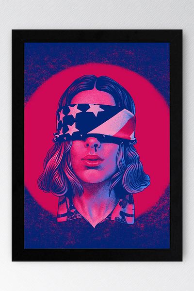 Saturn Stranger Eleven Things Pictură înrămată - Poster de televiziune
