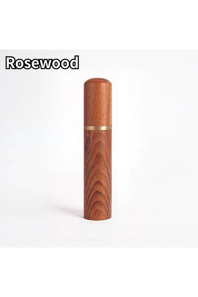 Choice Rosewood Stainless Steel Coffee Powder Tamper Espresso Powder Stirrer Distributor Leveler Wdt Tools