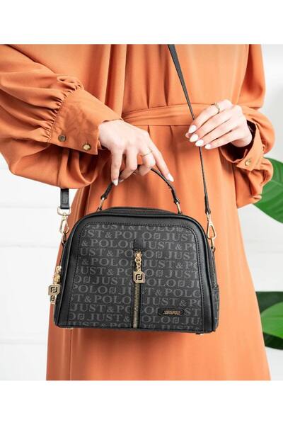 Just Polo حقيبة يد وكتف بحزام طويل للنساء، حقيبة كروس، محفظة TYCET02057