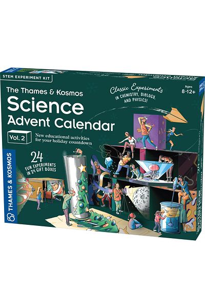 Thames & Kosmos Educational toy STEM Kit Scientific Advent Calendar version 2, Thames & Kosmos
