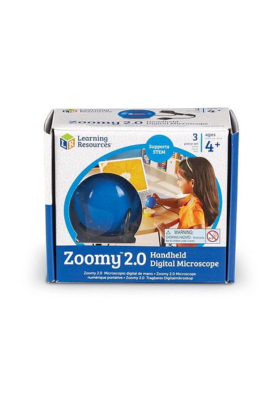 Learning Resources Microscop digital Zoomy 2.0 (albastru)