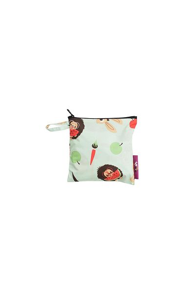 Tidy Tot Long bib with pocket - Forest animals