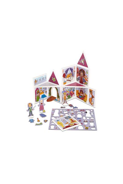 Melissa & Doug Μαγνητικό σετ παιχνιδιού Medieval Castle - Melissa & Doug