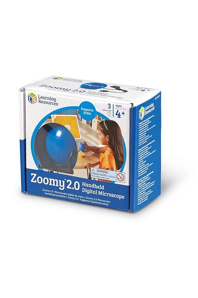 Learning Resources Microscop digital Zoomy 2.0 (albastru)