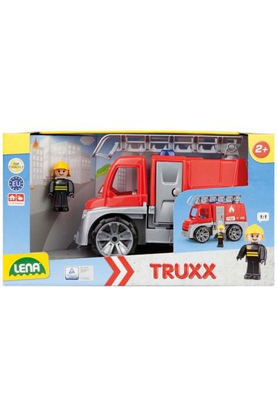 LENA Lena Truxx Fire Truck with figurine