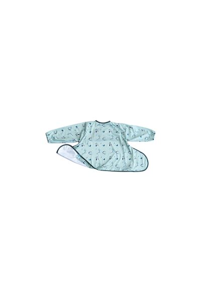 Tidy Tot Bib with sleeves and suction cups - Owls