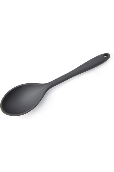 ORCHID ILB Silicone Serving Spoon, Kitchen Spoon For Mixing, Heat-Resistant Cooking Utensil