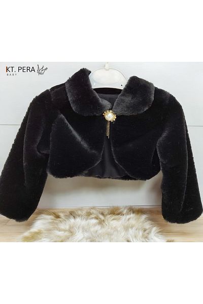 KT PERA BABY Плюшено болеро за момиче