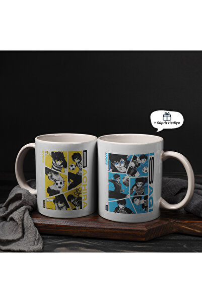 ERSİNART61 Blue Lock - Isagi & Bachira Kupa Bardak