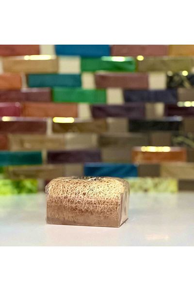 SABUNCU BABA Natural Pumpkin Fiber Goat Milk Soap