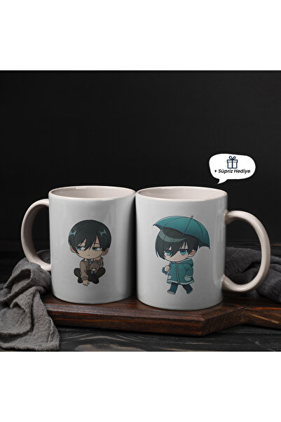 ERSİNART61 Blue Lock - Itoshi Rin Kupa Bardak