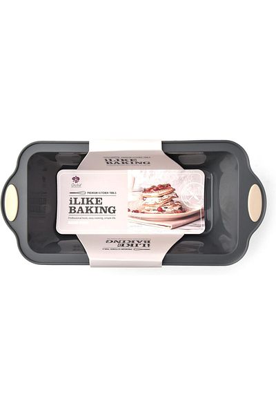 ORCHID ILB Silicone Loaf Pan, Non-Stick Bread and Cake Mold, Flexible, Heat-Resistant Bakeware