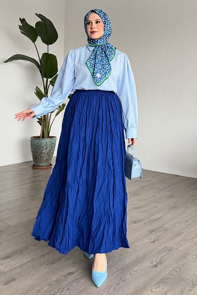 InStyle Fusta Saks Blue Kraş