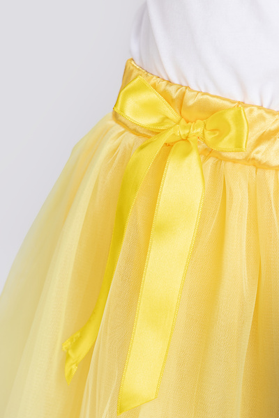 KT PERA BABY KIZ ÇOCUK GÖSTERİ PARTİ DÜZ TÜTÜ ETEK