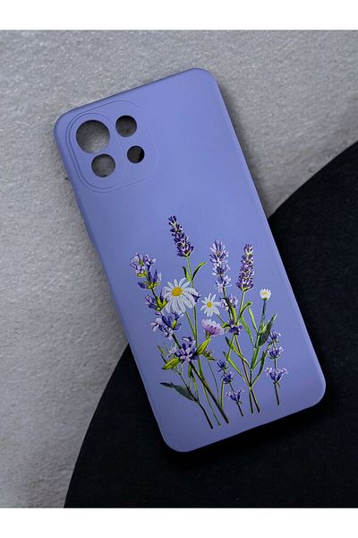 Merwish حافظة هاتف فاخرة بنمط لافندر مع حماية للكاميرا المتوافقة مع هاتف Xiaomi Mi 11 Lite