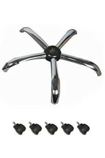 Genel Markalar Büro Sandalyesi Ofis Çalışma Sandalyesi Yıldız Ayağı Tekerli