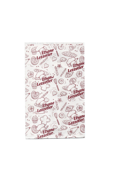 BKR Tost Kese Kağıdı Efsane Lezzetler 12x21 cm 5 kg