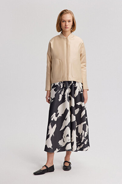 Touché Privé POCKET DETAILED SATIN JACKET