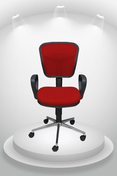 obc ofis büro concept Depar Krom - Fileli Ofis Büro Öğrenci Çalışma Koltuğu -...